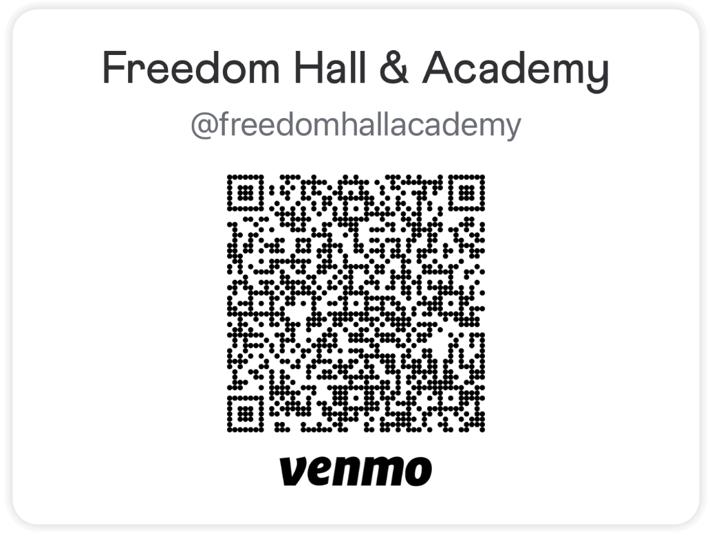 Freedom Hall & Academy Donation via Vemno